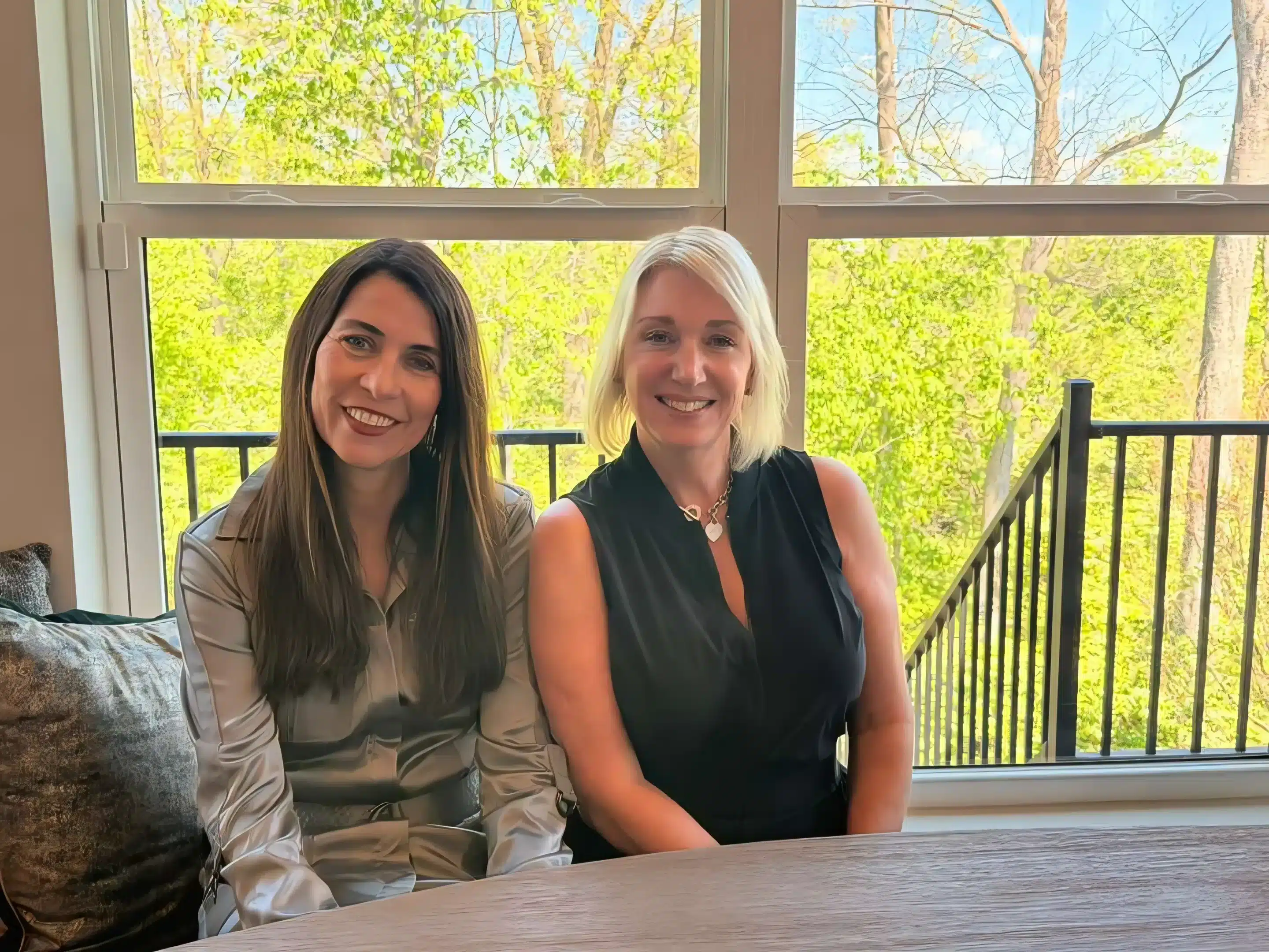 Monika DeRoussel and Kristin